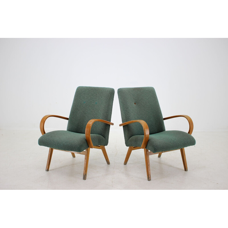 Set of 2 vintage armchairs, 1960s