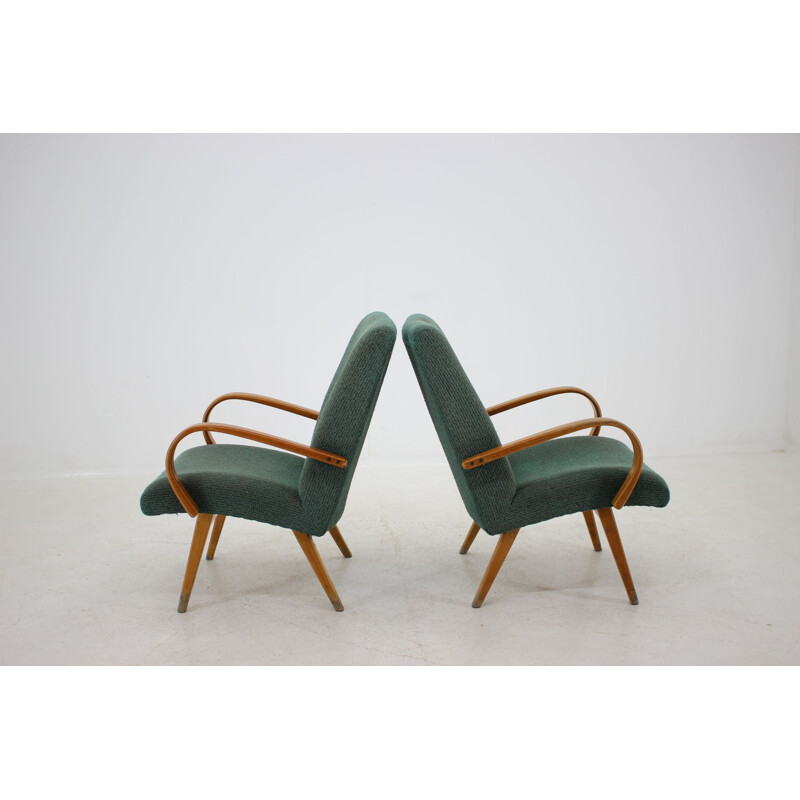 Set of 2 vintage armchairs, 1960s