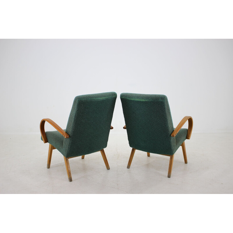Ensemble de 2 fauteuils vintage, 1960