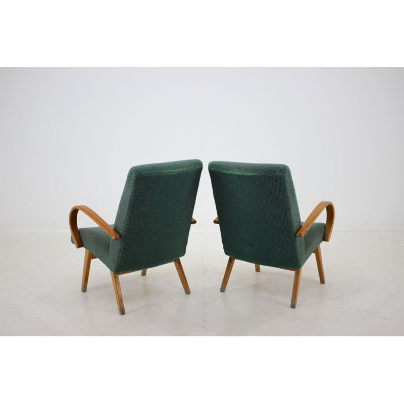 Set of 2 vintage armchairs, 1960s