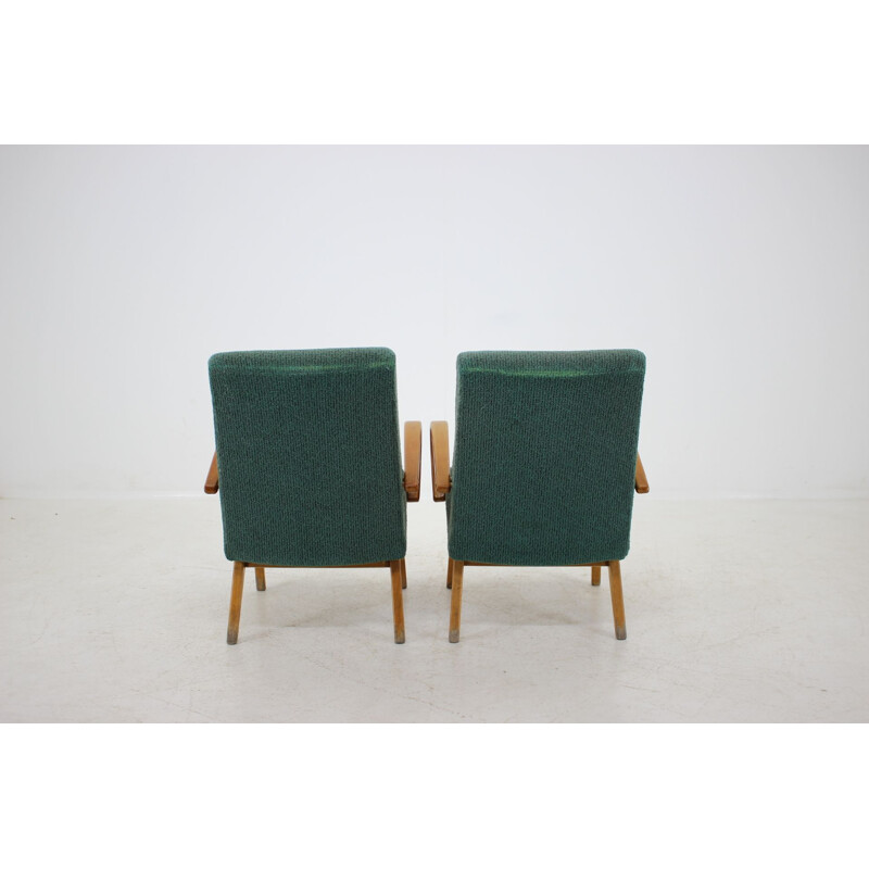 Set of 2 vintage armchairs, 1960s