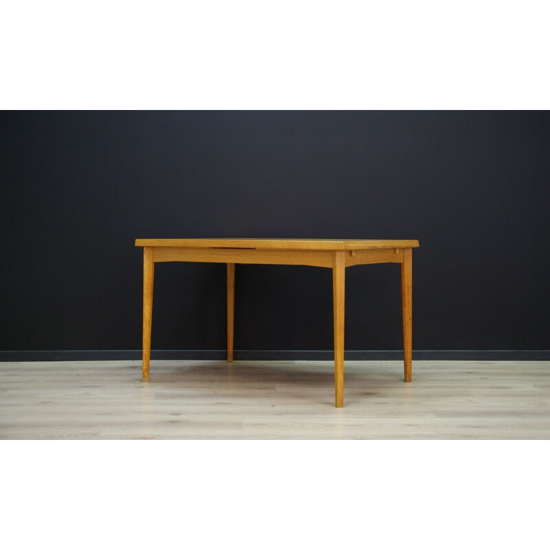 Danish ashwood vintage dining table