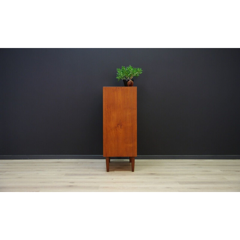 Danish teak vintage chest of drawers