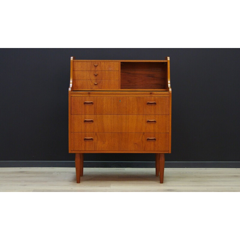 Danish teak vintage secretary