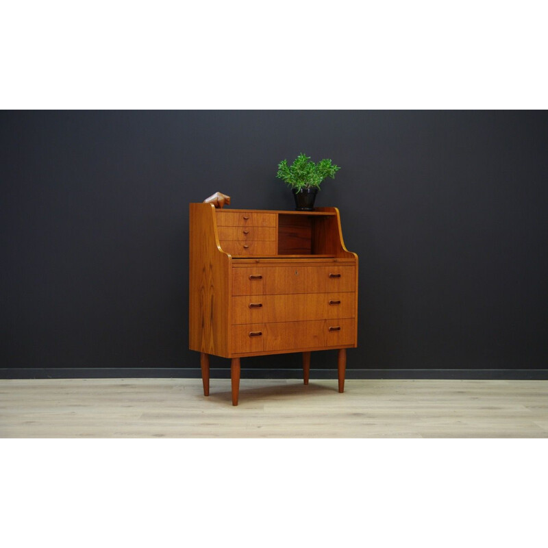 Danish teak vintage secretary