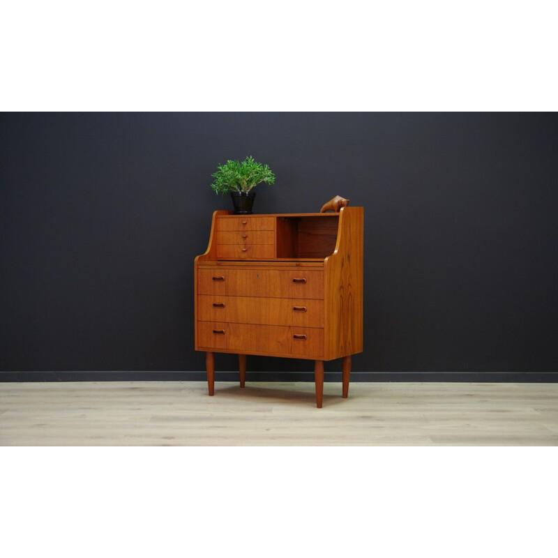 Danish teak vintage secretary