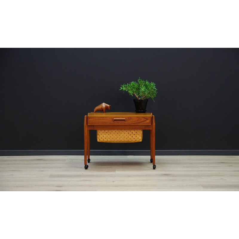 Vintage side table in teak