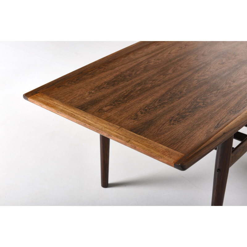 Glostrup Mobelfabrik coffee table in rosewood, Grete JALK - 1950s