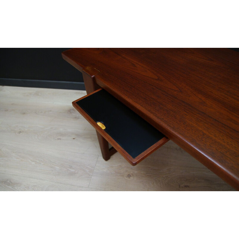 Vintage Danish coffee table in teak