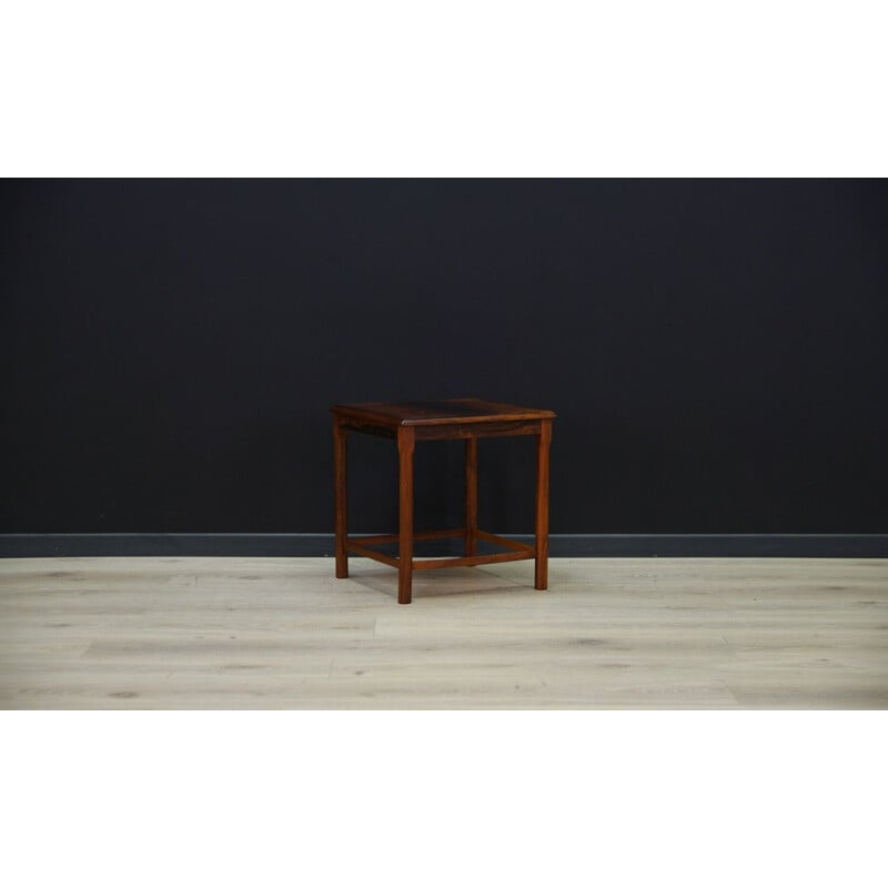 Set of 3 nesting tables in rosewood, 1960-1970