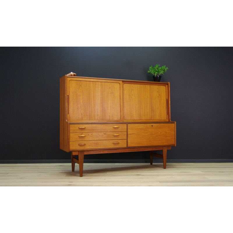 Vintage teak danish design highboard 1960