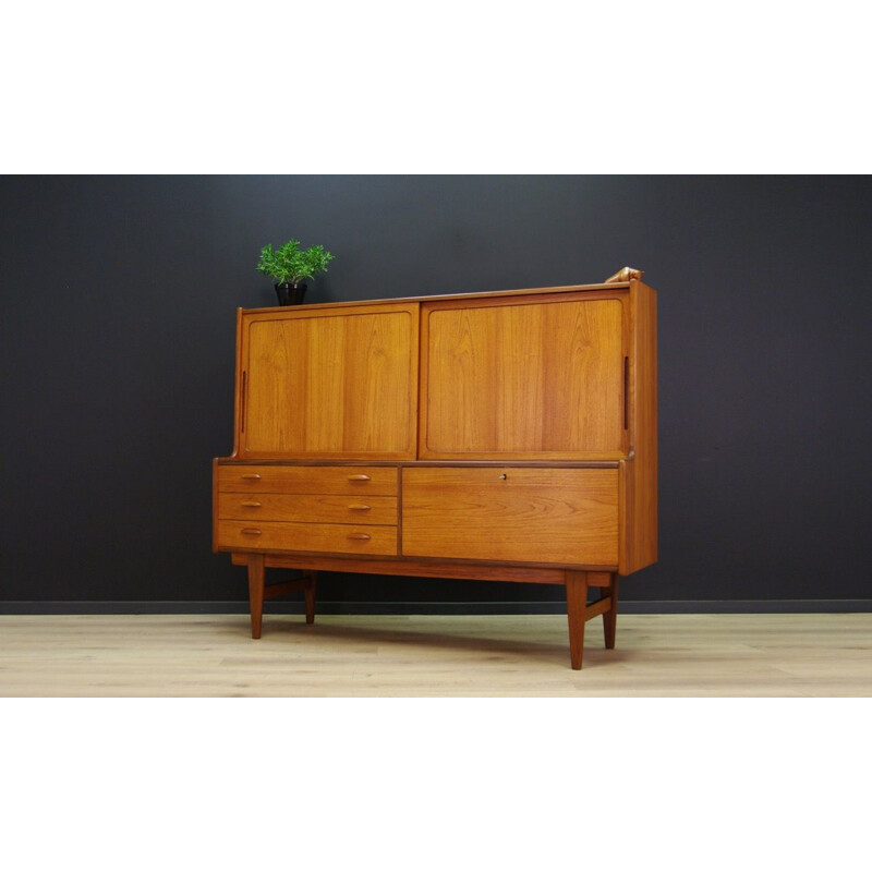 Vintage teak danish design highboard 1960