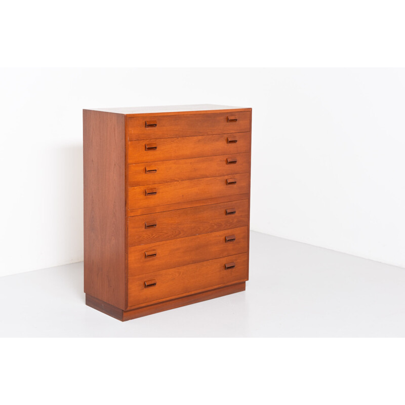 Soborg Mobler chest of 7 drawers, Børge MOGENSEN - 1950s