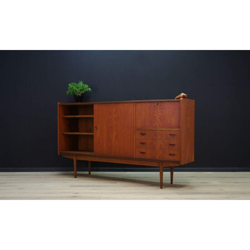 Vintage teak danish highboard 1970