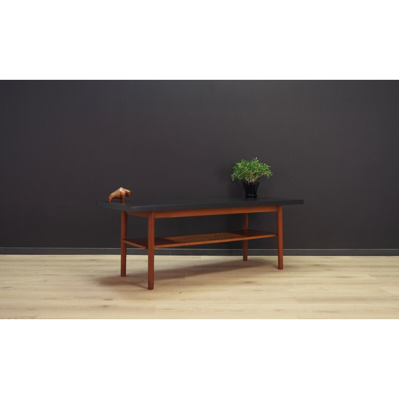 Vintage Danish coffee table in teak 1960-1970