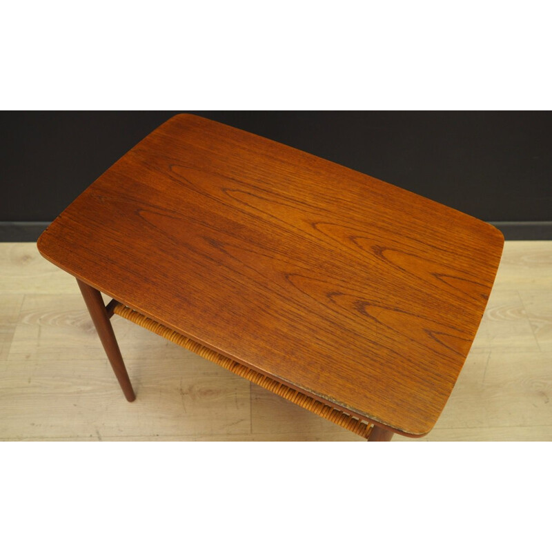 Vintage danish coffee table in teak 1970