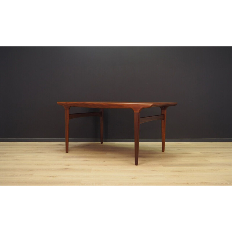 Vintage scandinavian teak table for Uldum 1970