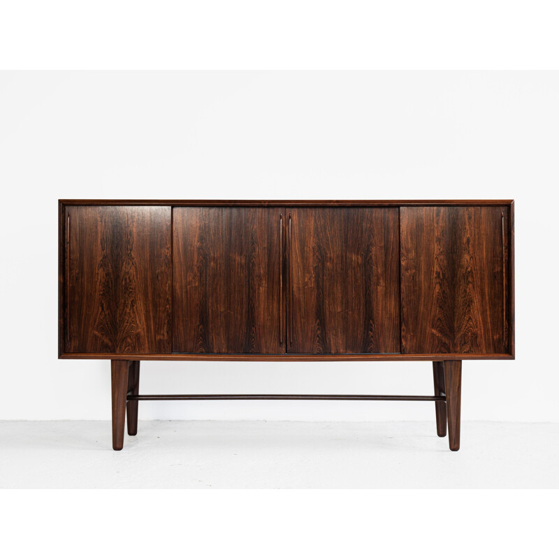 Vintage Danish highboard in rosewood by Arne Vodder for HP Hansen 1960s