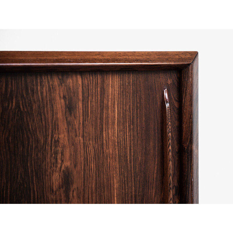 Vintage Danish highboard in rosewood by Arne Vodder for HP Hansen 1960s