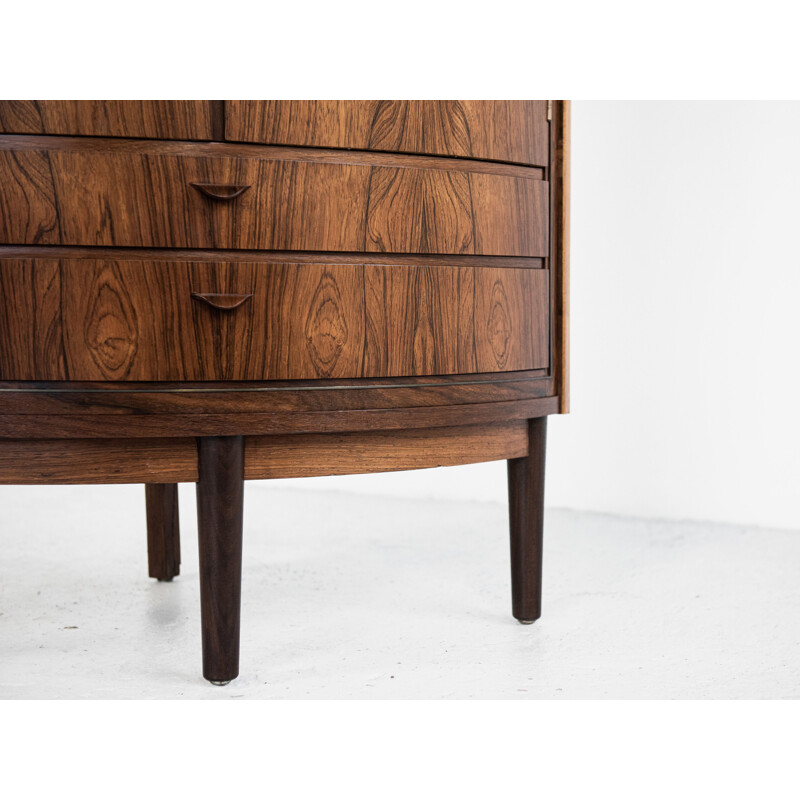 Vintage Danish corner cabinet in rosewood 1960s