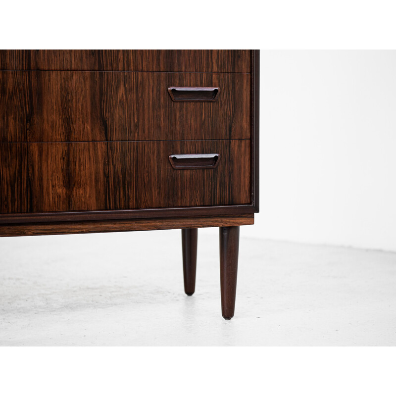 Vintage Danish chest of 7 drawers in rosewood by PMJ Møbler 1960s