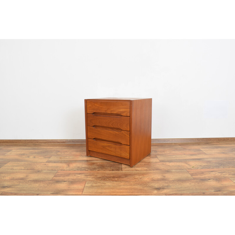 Vintage Danish teak chest of drawers, 1970s