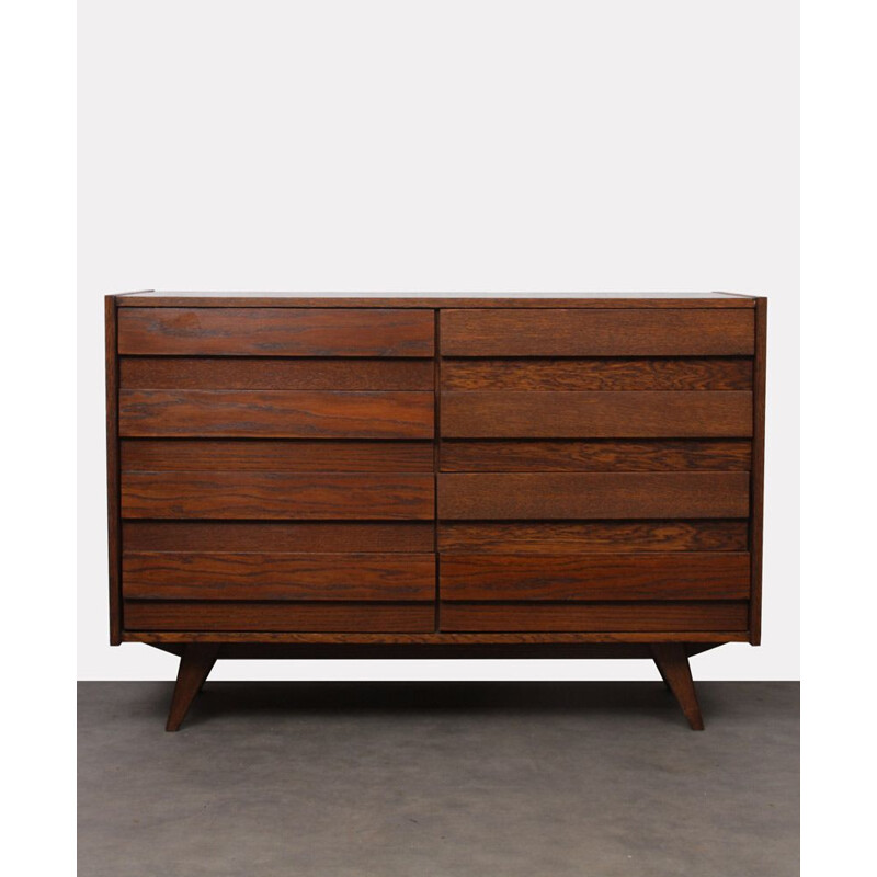 Vintage chest of drawers, model U-453, by Jiri Jiroutek, 1960