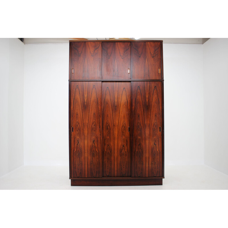 Vintage Palisander Wardrobe ,Denmark 1960