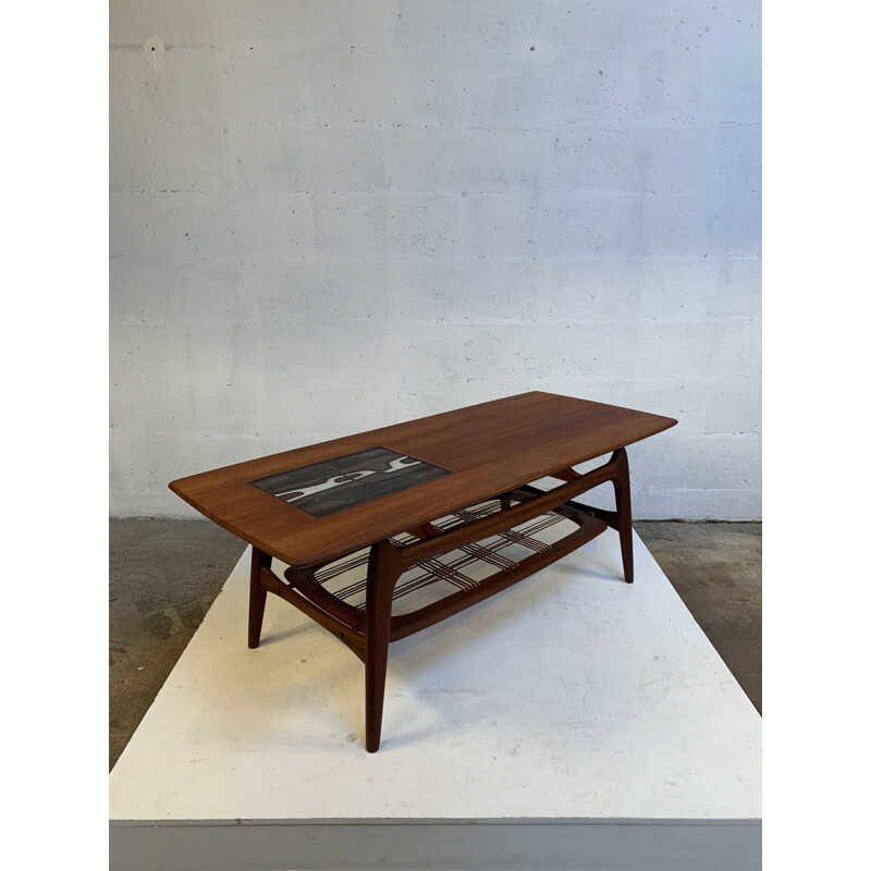 Vintage coffee table by Louis van Teeffelen