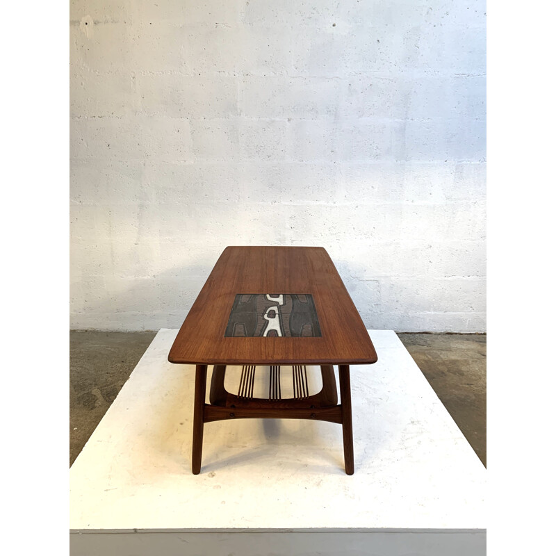 Vintage coffee table by Louis van Teeffelen
