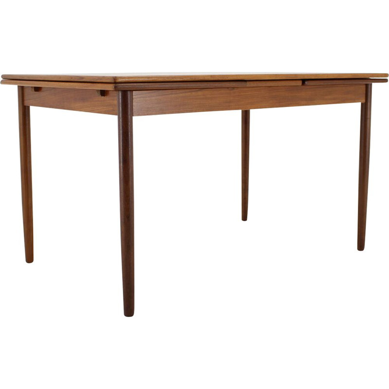 Vintage Teak Extendable Table, 1960s