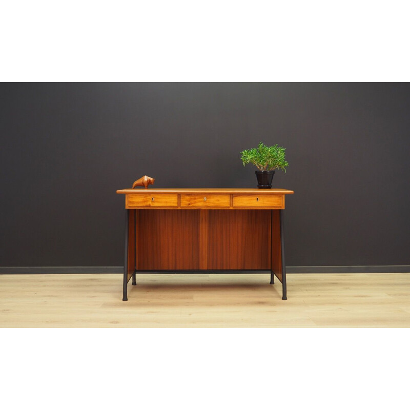 Bureau danois vintage en acajou 1970