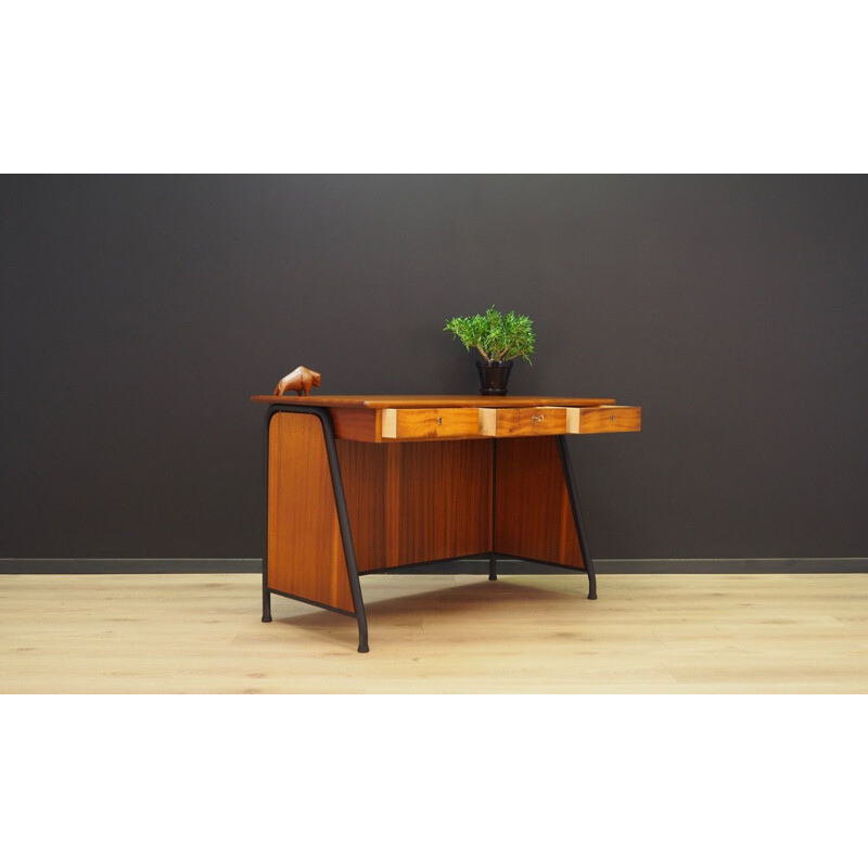 Vintage Danish writing desk in mahogany 1970