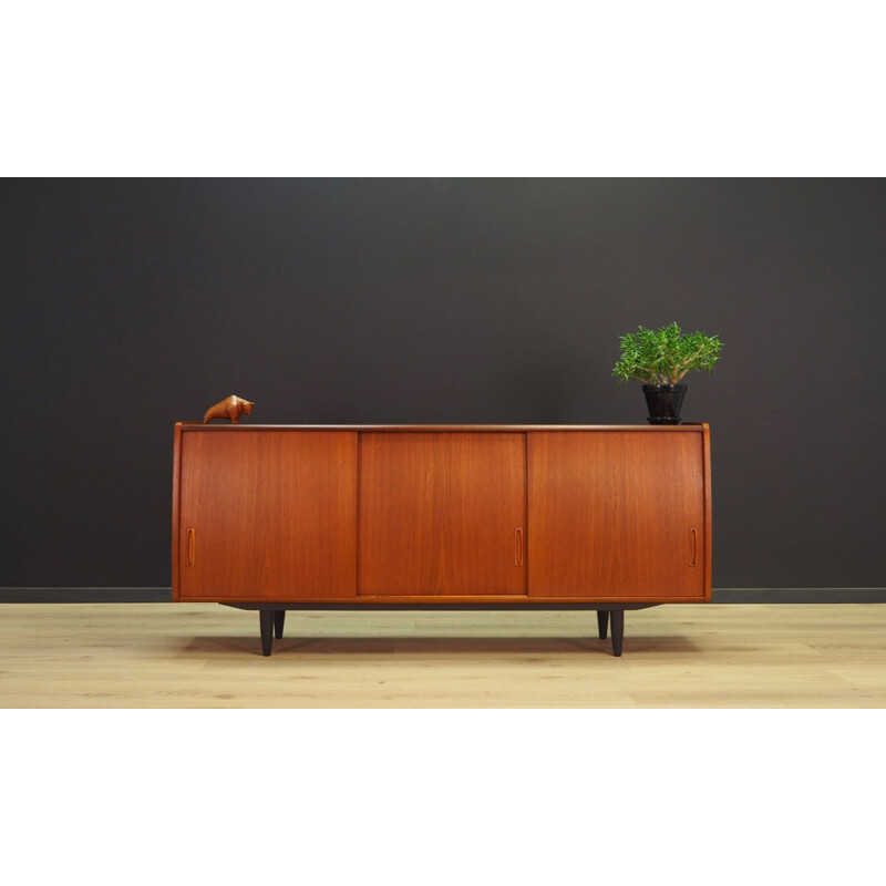 Vintage danish teak sideboard for PMJ Viby J 1970