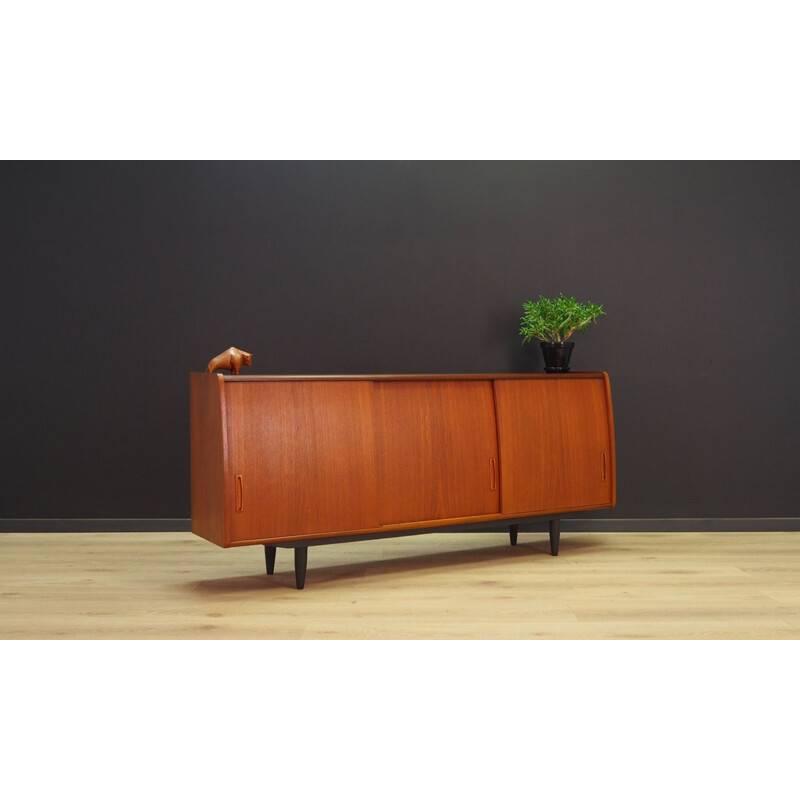 Vintage danish teak sideboard for PMJ Viby J 1970