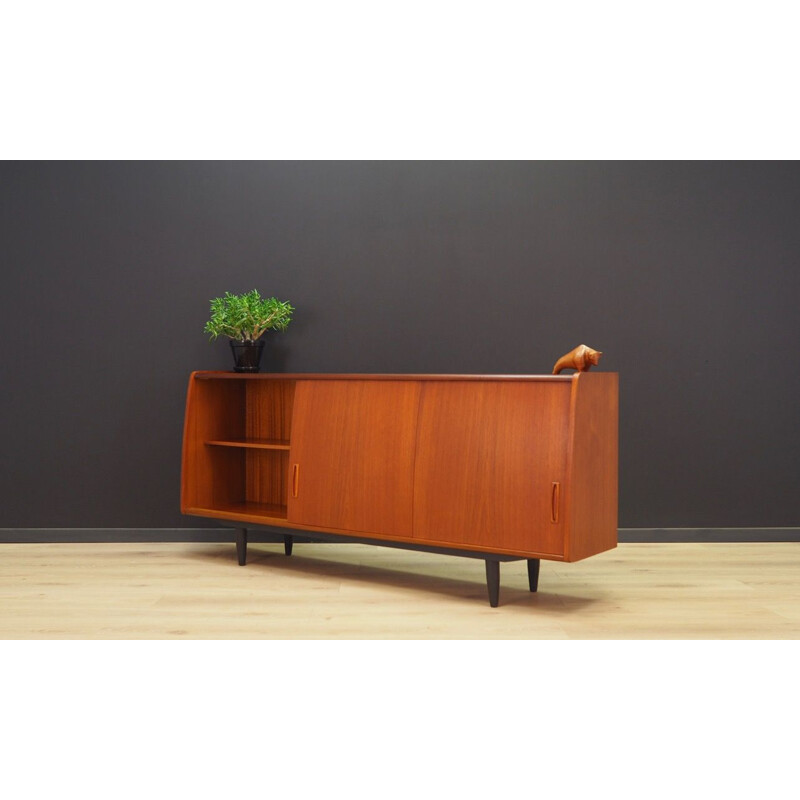 Vintage danish teak sideboard for PMJ Viby J 1970