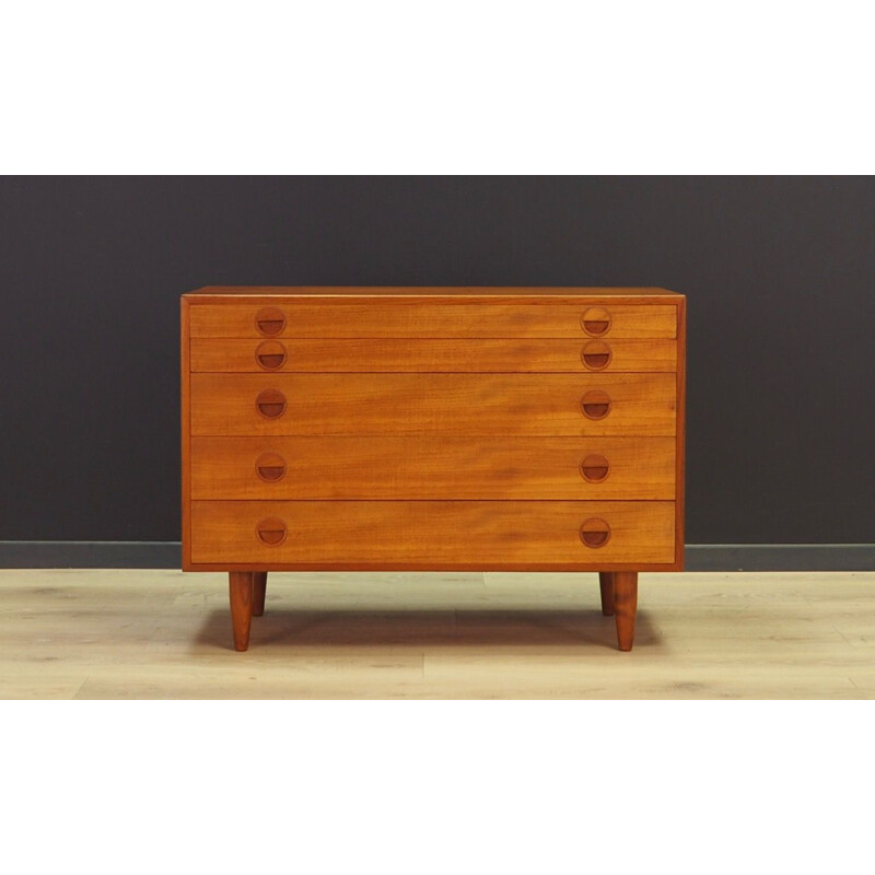 Vintage chest of drawers in teak, 1960-70s