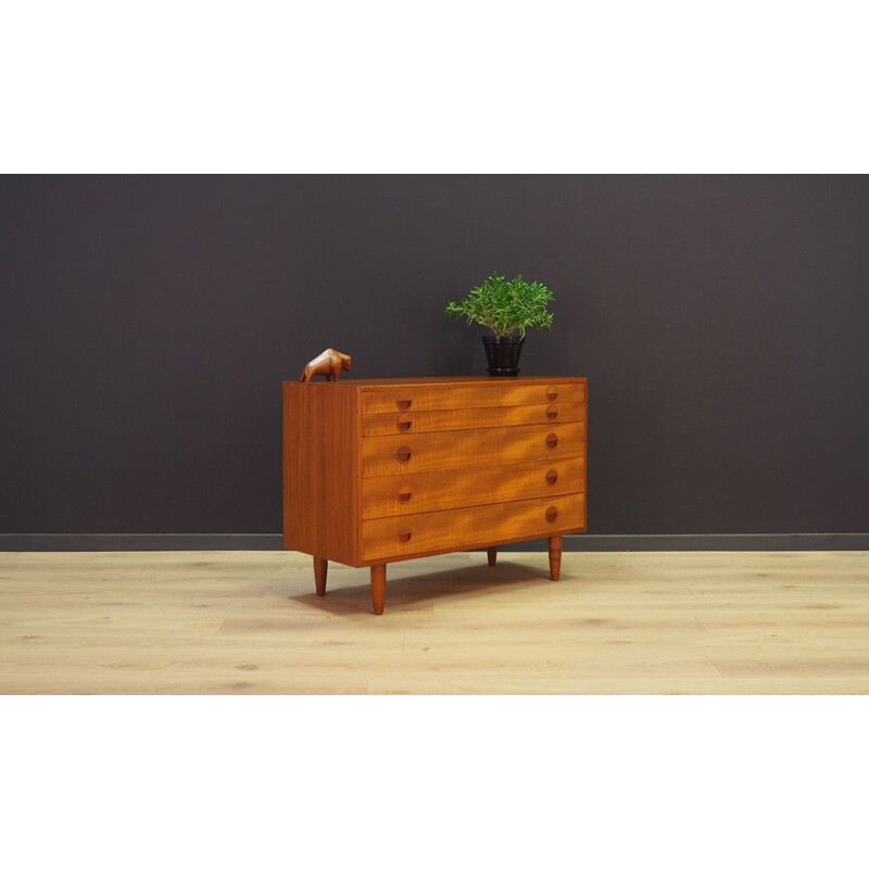 Vintage chest of drawers in teak, 1960-70s