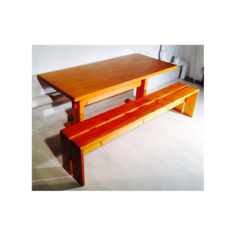 Table and bench - 1950s 