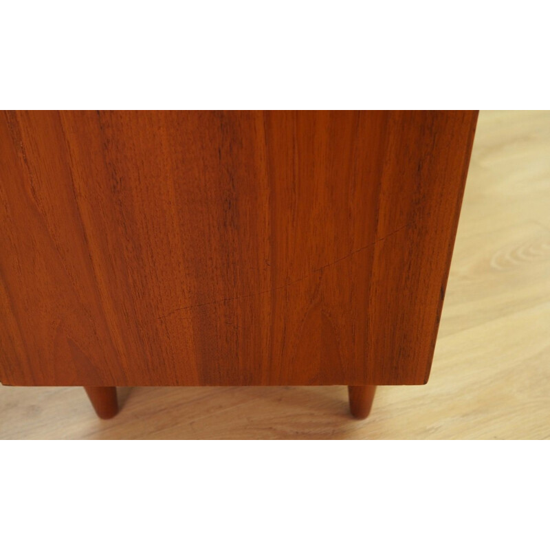 Vintage chest of drawers in teak, 1960-70s