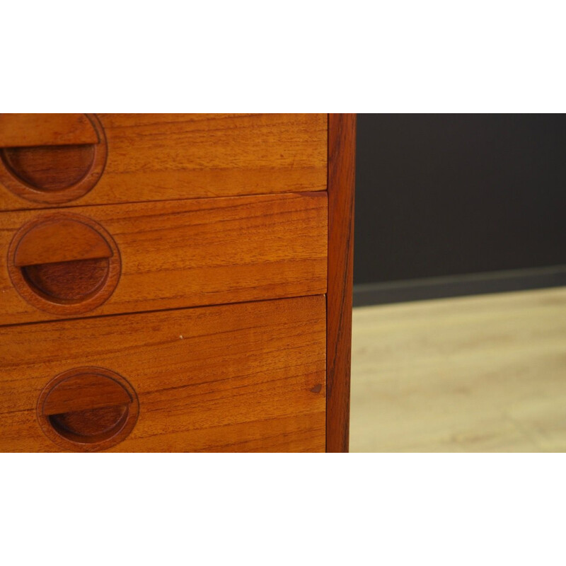 Vintage chest of drawers in teak, 1960-70s