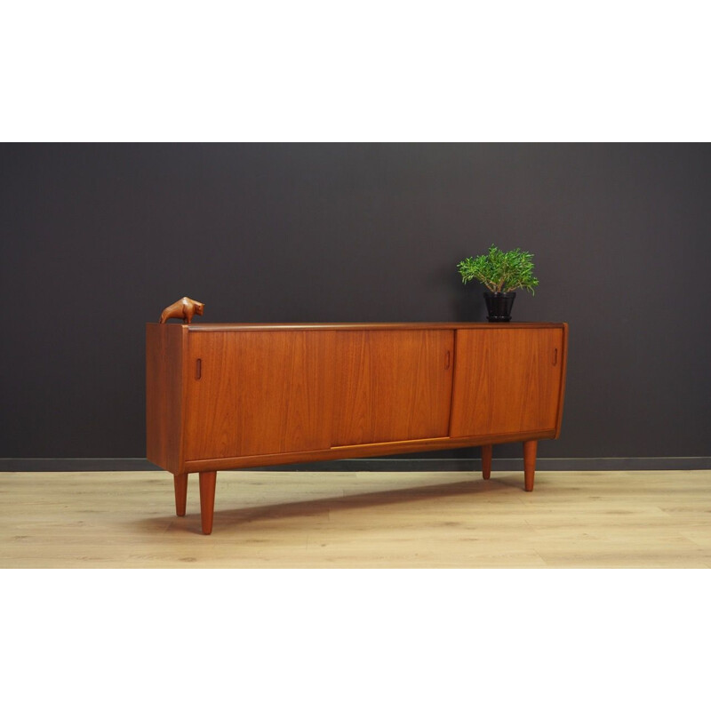 Vintage teak sideboard by PMJ Viby J, 1960-70s