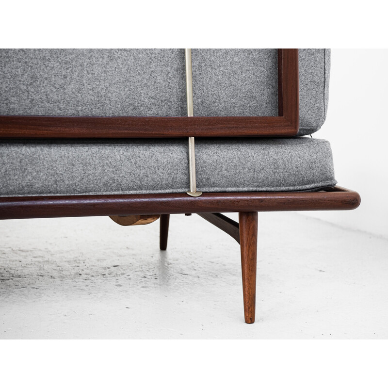 Vintage aybed sofa by Peter Hvidt & Orla Mølgaard-Nielsen for France & Daverkosen, 1950s