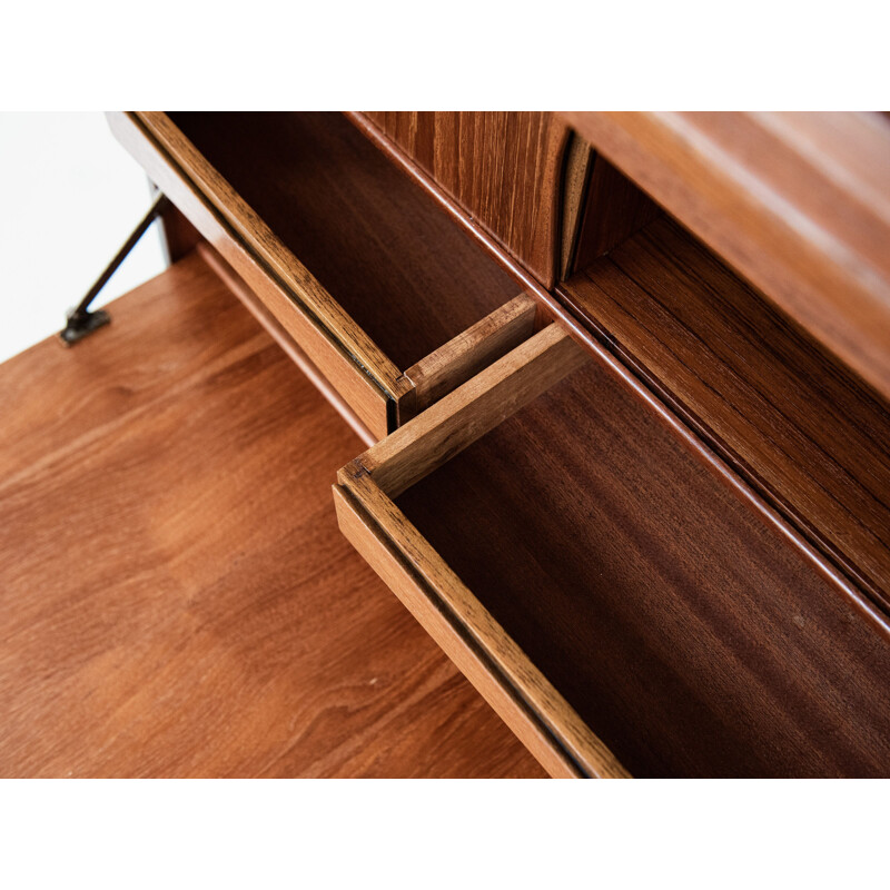 Vintage secretary in teak by Erling Torvits for Klim Møbelfabrik, 1960s