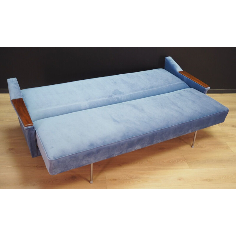 Vintage day-bed sofa in fabric, 1960-70s