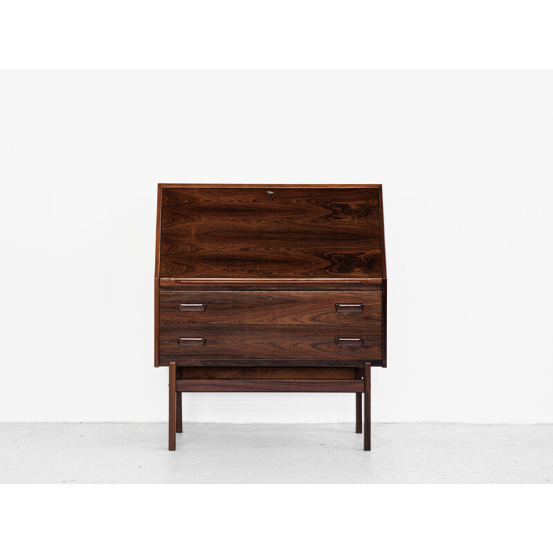 Vintage secretary in rosewood by Arne Wahl Iversen for Vinde Møbelfabrik, 1960s