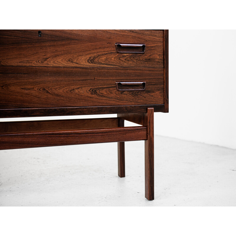 Vintage secretary in rosewood by Arne Wahl Iversen for Vinde Møbelfabrik, 1960s