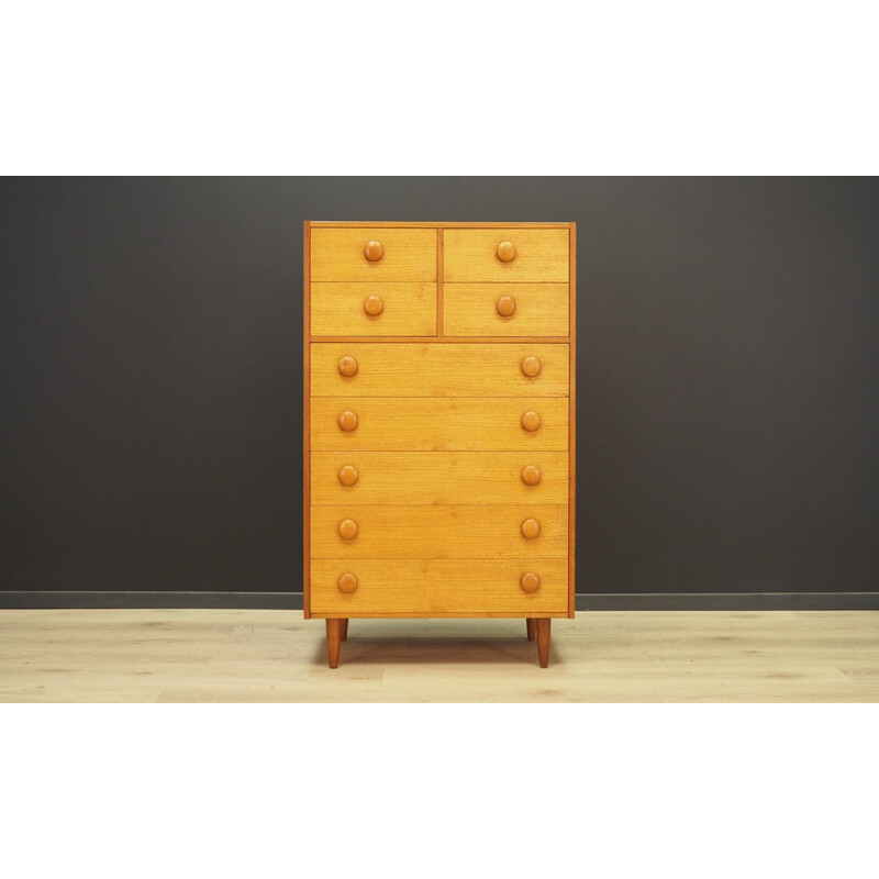 Vintage chest of drawers in teak, 1960-70s