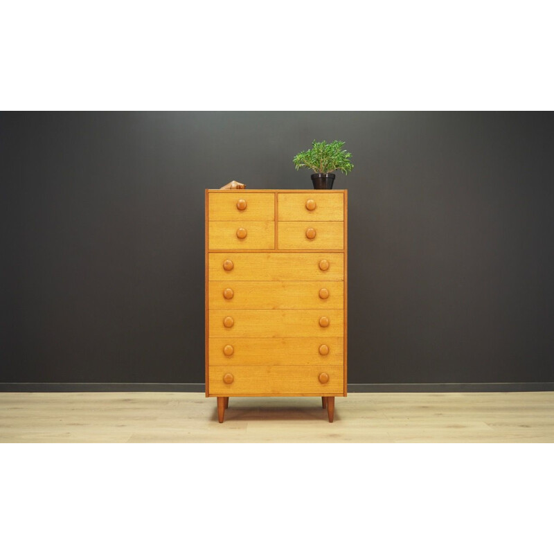 Vintage chest of drawers in teak, 1960-70s