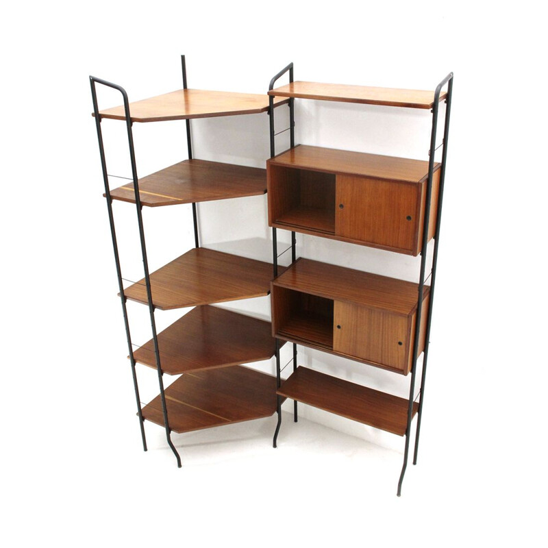 Vintage wall unit Model Aedes by Amma, 1950s